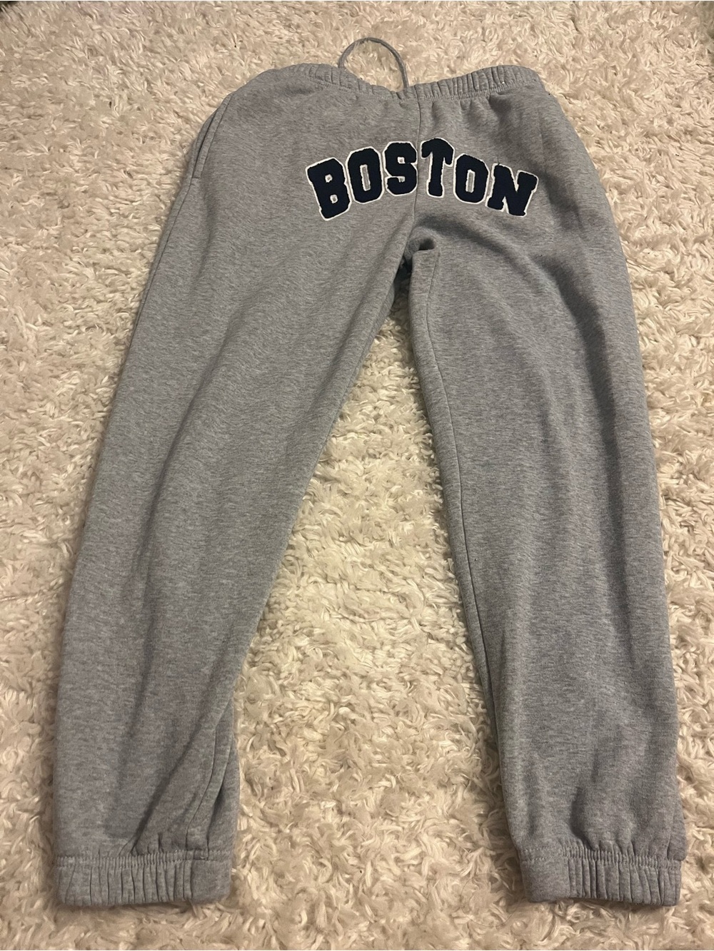 Kids Gray 'Boston' Sweatpants